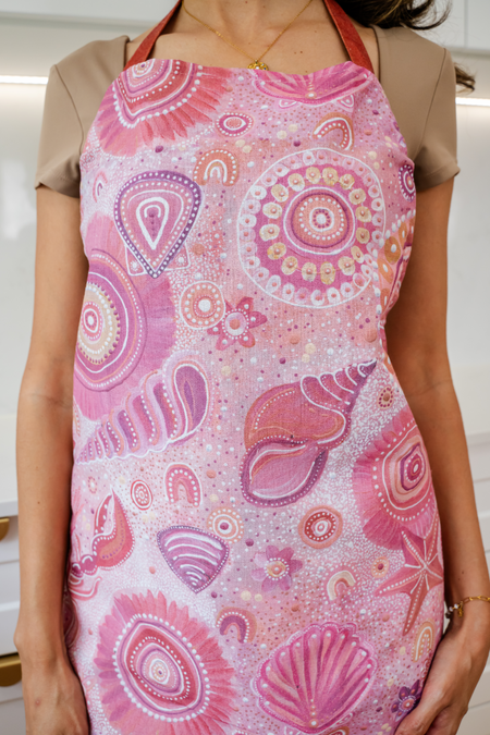 Salt & Soul Poly Cotton Apron with Pocket (65cm x 90cm)