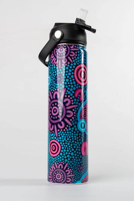 Flourish Insulated Stainless Steel Personalised Drink Bottle