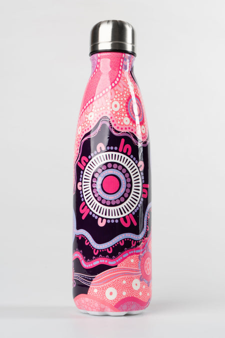 A Woman's Connection Vacuum Insulated Double Walled Stainless Steel Personalised Water Bottle