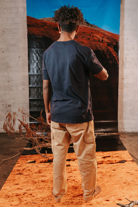 NAIDOC Week 2026 Navy Cotton Crew Neck Unisex T-Shirt