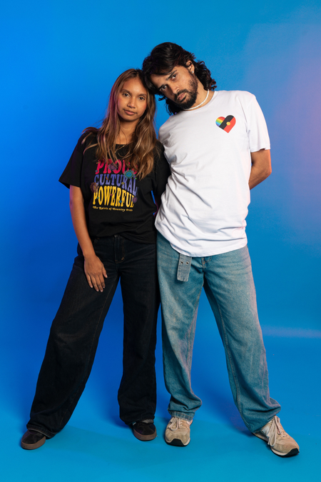 Pride Heart White Everyday Unisex T-Shirt
