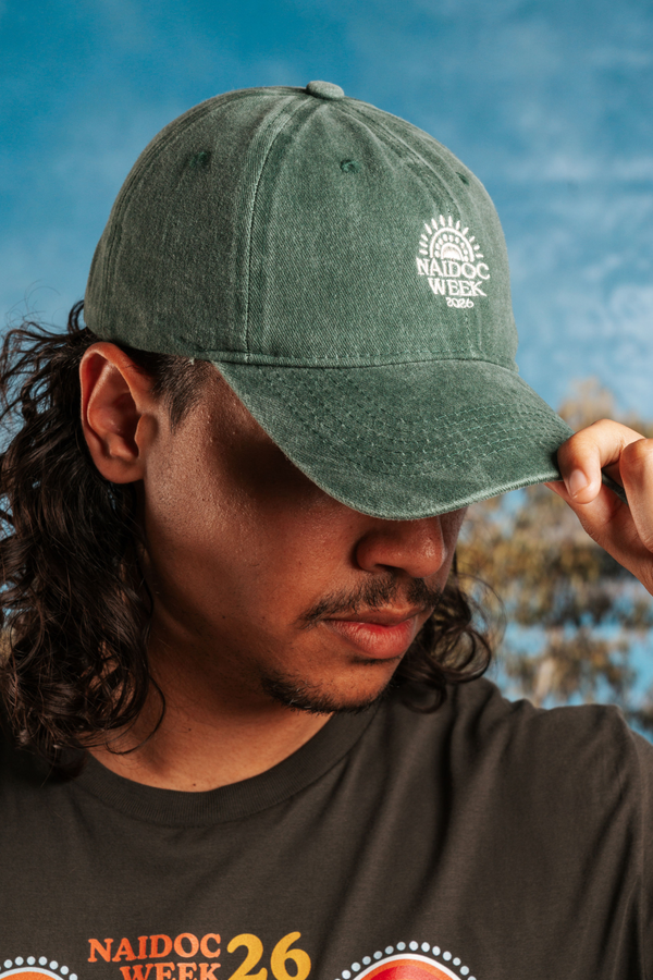 NAIDOC 2026 Icon Emerald Vintage Washed Cap