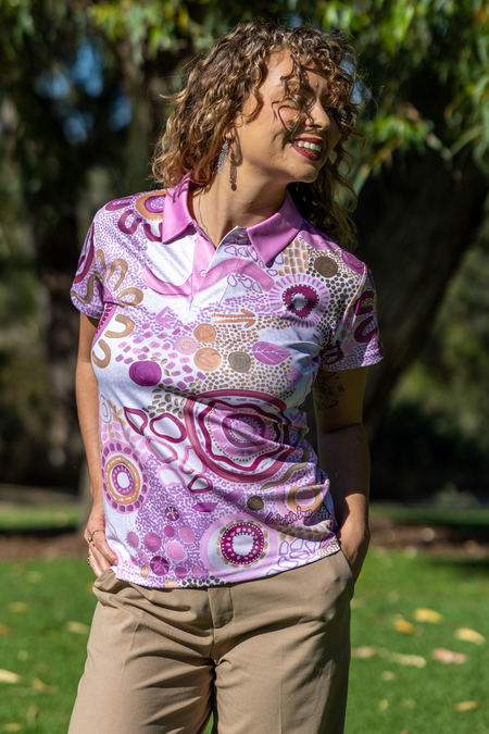 Djeran Women's Fitted Polo Shirt