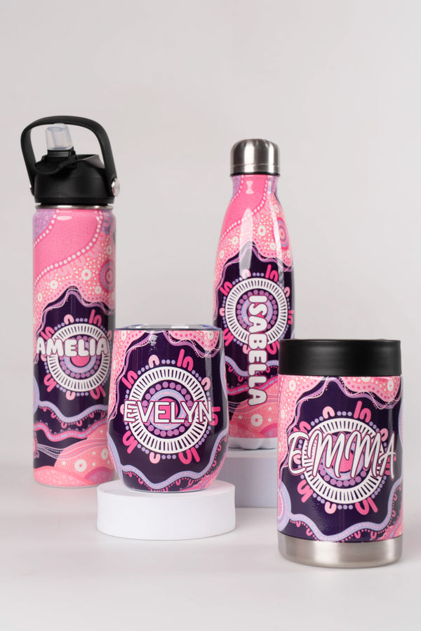 A Woman's Connection Insulated Stainless Steel Can Cooler