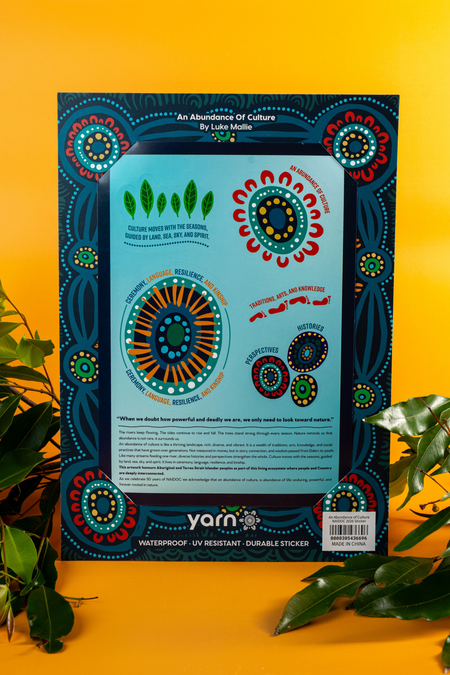 An Abundance of Culture NAIDOC 2026 Sticker