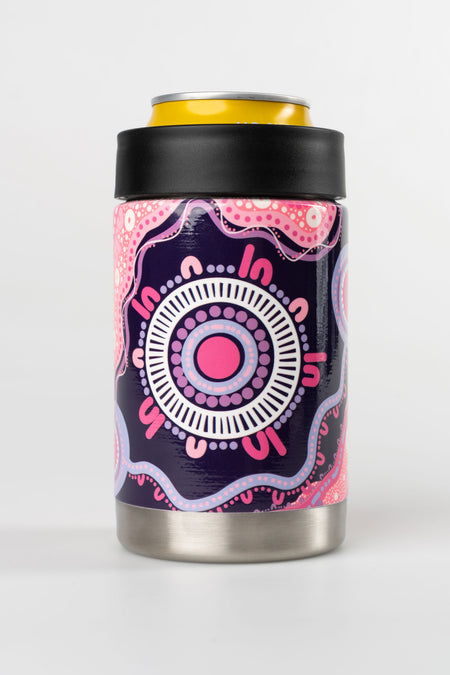 A Woman's Connection Insulated Stainless Steel Can Cooler