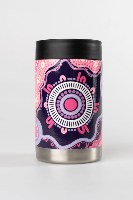 A Woman's Connection Insulated Stainless Steel Can Cooler