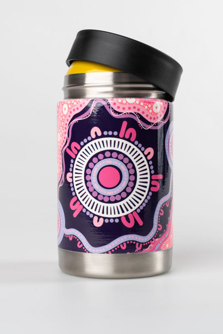 A Woman's Connection Insulated Stainless Steel Can Cooler