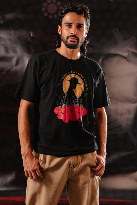Legacy Of The Fallen Black Cotton Premium Unisex T-Shirt