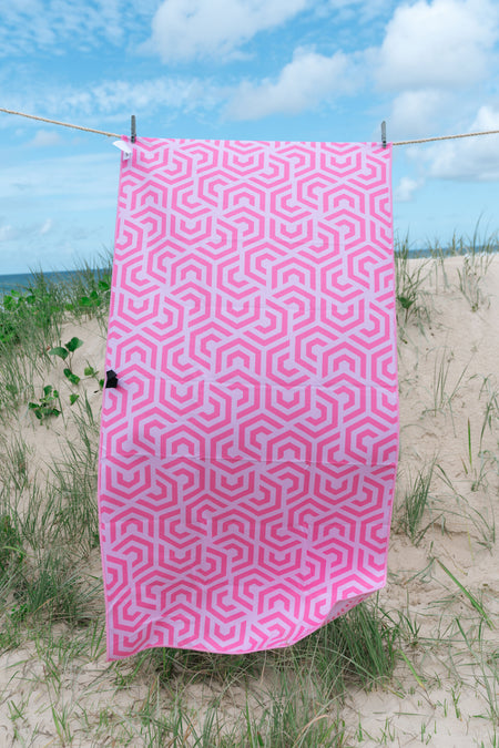 Sacred Women’s Way Sand Free rPET Beach Towel (80x160cm)