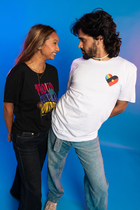 Pride Heart White Everyday Unisex T-Shirt