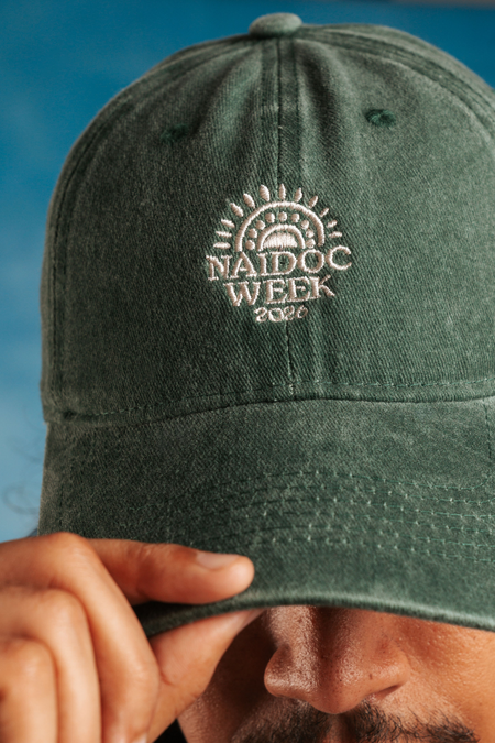 NAIDOC 2026 Icon Emerald Vintage Washed Cap