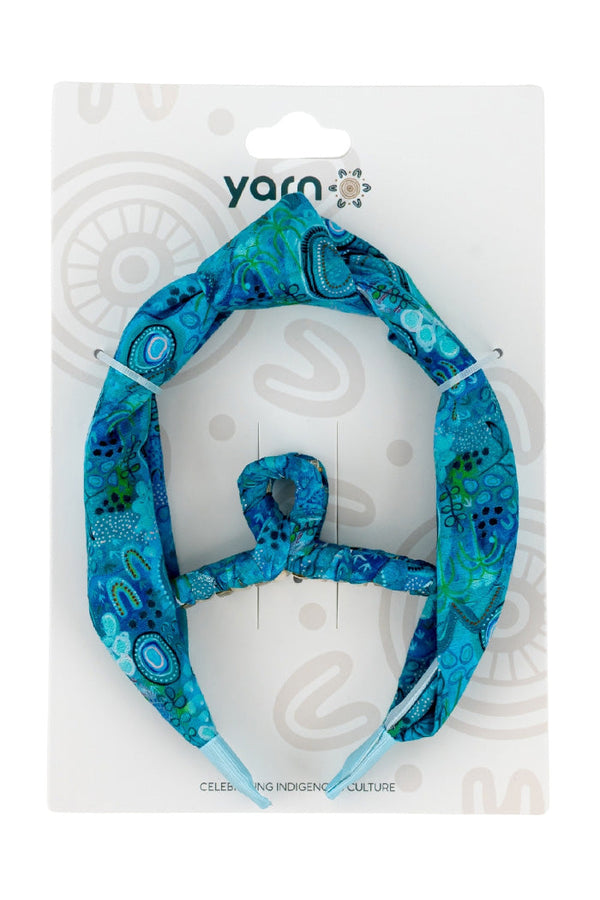 Forest Knot Headband & Wrapped Butterfly Claw Clip - FREE GIFT