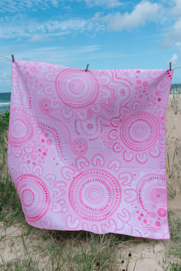 Sacred Women’s Way Sand Free rPET Beach Towel (160cmx160cm)