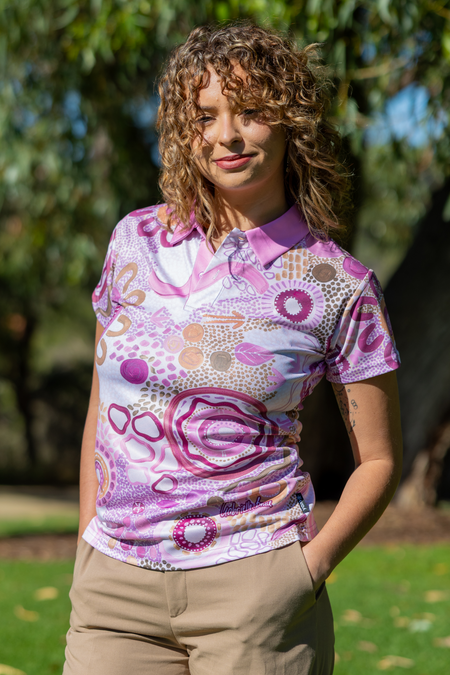 Djeran Women's Fitted Polo Shirt