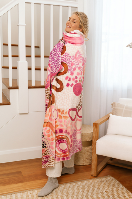 Djeran Flannel Throw Blanket (150cm x 200cm)