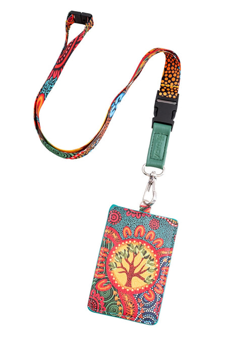Wurung (Branches) Lanyard & Card Holder