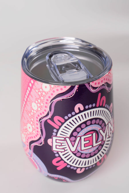 A Woman's Connection Vacuum Insulated Double Walled Stainless Steel Travel Mug