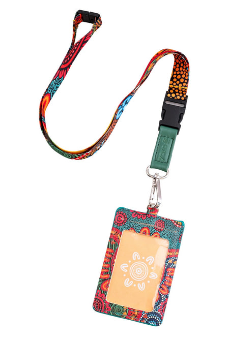 Wurung (Branches) Lanyard & Card Holder