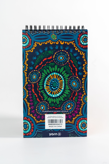 An Abundance of Culture NAIDOC 2026 Spiral Notepad