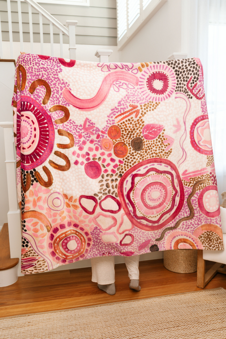 Djeran Flannel Throw Blanket (150cm x 200cm)