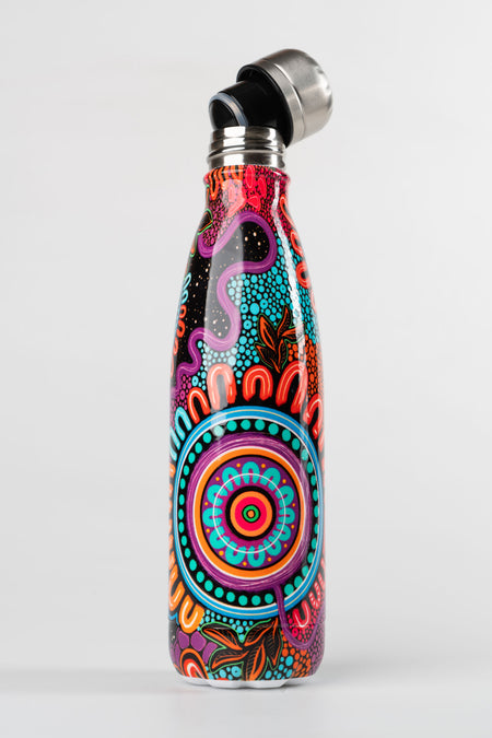 Celebration Vacuum Insulated Double Walled Stainless Steel Personalised Water Bottle