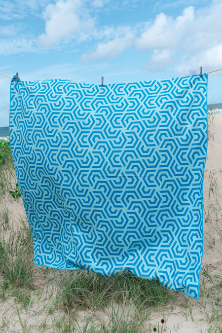Together We Rise Sand Free rPET Beach Towel (160cmx160cm)