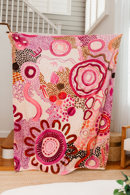 Djeran Flannel Throw Blanket (150cm x 200cm)