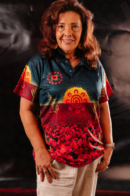 Honouring Our Fallen Warriors Women's Fitted Polo Shirt