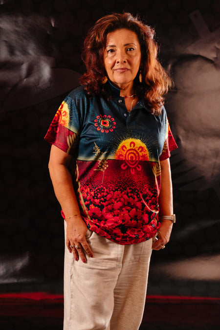 Honouring Our Fallen Warriors Women's Fitted Polo Shirt
