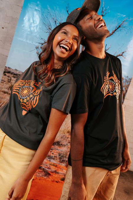 Australia NAIDOC Week 2026 Black Cotton Everyday Unisex T-Shirt