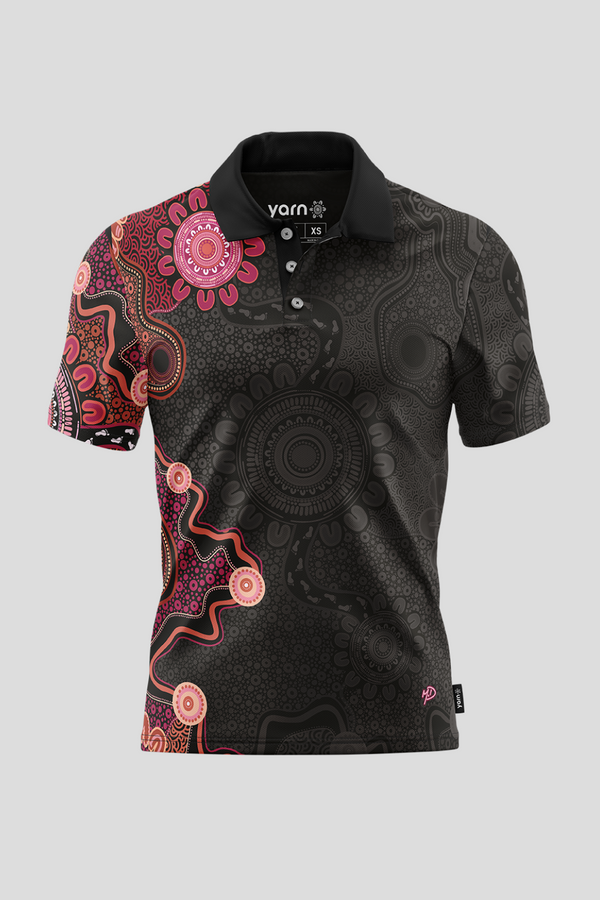 (Bulk) Celebration Through Generations Essence NAIDOC 2026 Unisex Polo Shirt