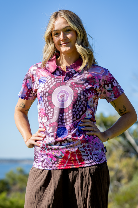 Strength Of Women Women's Fitted Polo Shirt