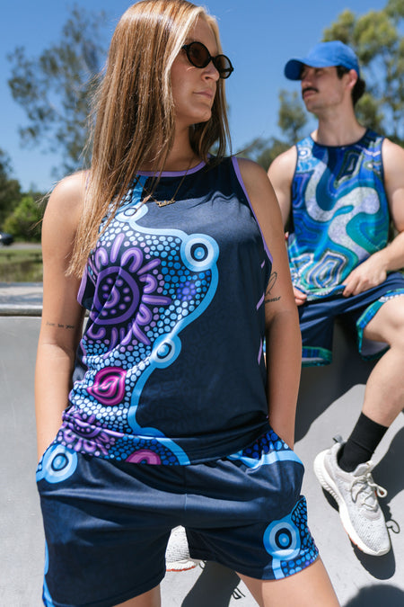 Flourish Unisex Training Singlet