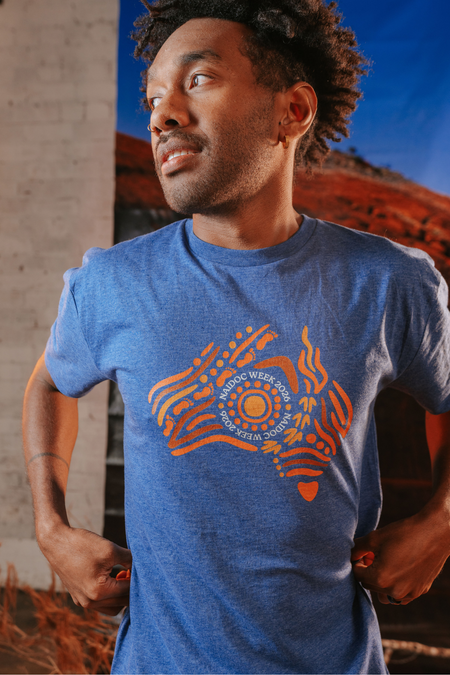 Australia NAIDOC Week 2026 Ocean Marle Cotton Everyday Unisex T-Shirt