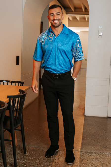 Moorditj Koorliny (Strong Journey) Essence NAIDOC 2026 Unisex Polo Shirt
