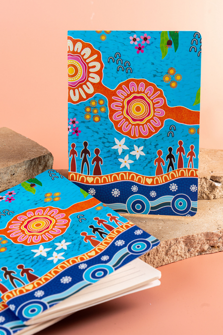 Built on Strong Shoulders NAIDOC 2026 A5 Notebook Bundle (3 Pack)