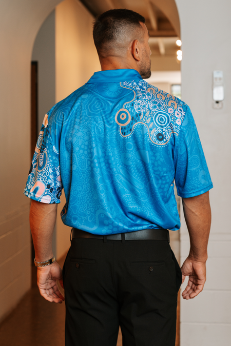 (Bulk) Moorditj Koorliny (Strong Journey) Essence NAIDOC 2026 Unisex Polo Shirt