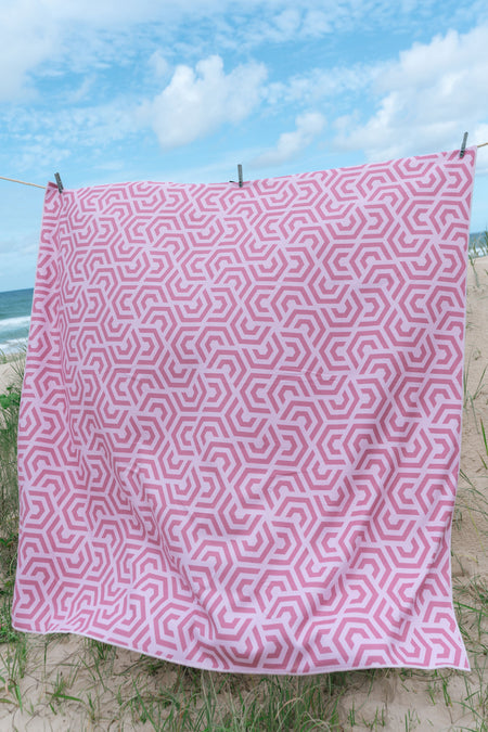 Mermaid Spirit Sand Free rPET Beach Towel (160cmx160cm)