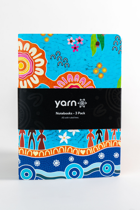Built on Strong Shoulders NAIDOC 2026 A5 Notebook Bundle (3 Pack)
