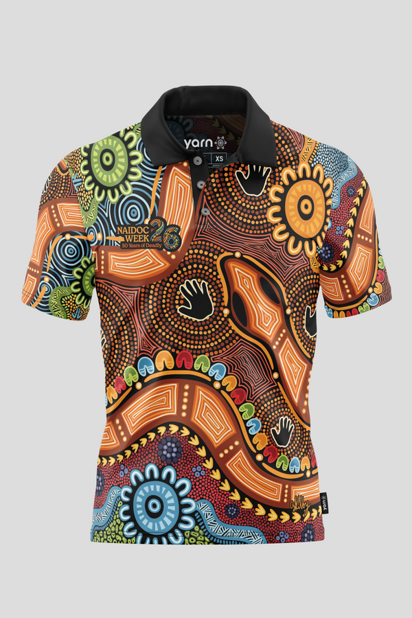 Gadi NAIDOC 2026 Unisex Polo Shirt