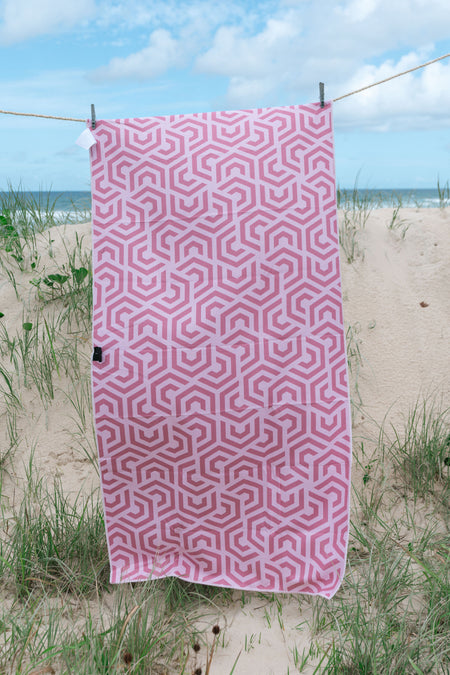 Mermaid Spirit Sand Free rPET Beach Towel (80x160cm)