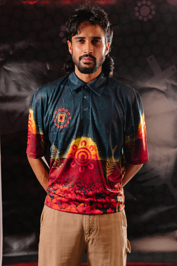 Honouring Our Fallen Warriors ANZAC  Unisex Polo Shirt