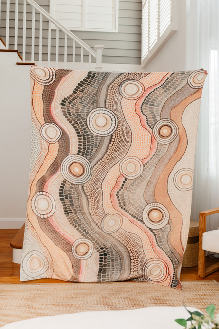 Connection Flannel Throw Blanket (150cm x 200cm)