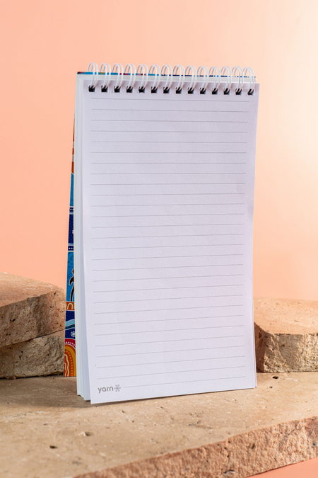 Built on Strong Shoulders NAIDOC 2026 Spiral Notepad