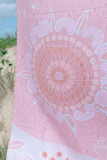 The Drift of Our Elders Sand Free rPET Beach Towel (80x160cm)