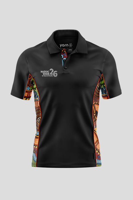 Gadi NAIDOC 2026 Bamboo (Simpson) Unisex Polo Shirt