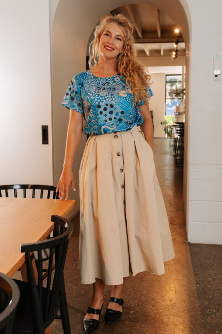 Moorditj Koorliny (Strong Journey) NAIDOC 2026 Fashion Top