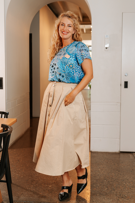 Moorditj Koorliny (Strong Journey) NAIDOC 2026 Fashion Top