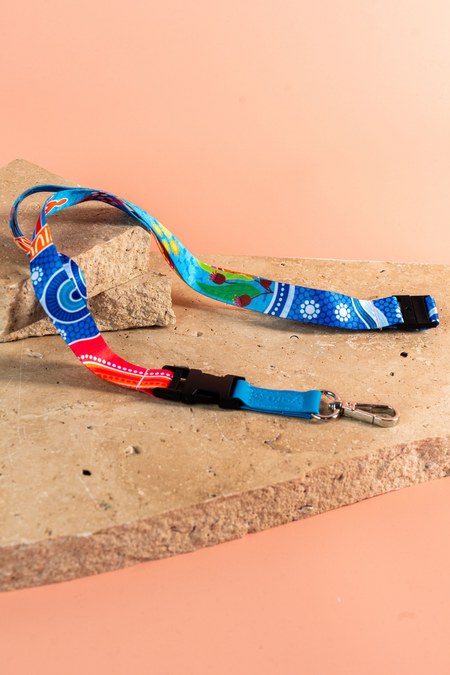 Built on Strong Shoulders NAIDOC 2026 Premium Lanyard